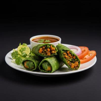 Veg Palak Roll