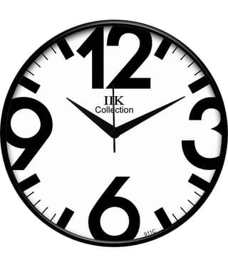 IIK COLLECTION - Circular Analog Wall Clock