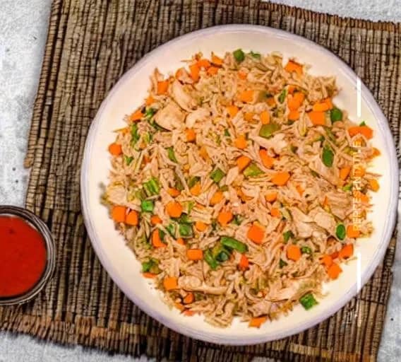 Schezwan Chicken Fried Rice