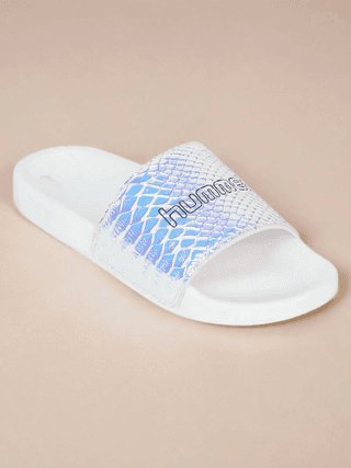 Lumi Women White Slides