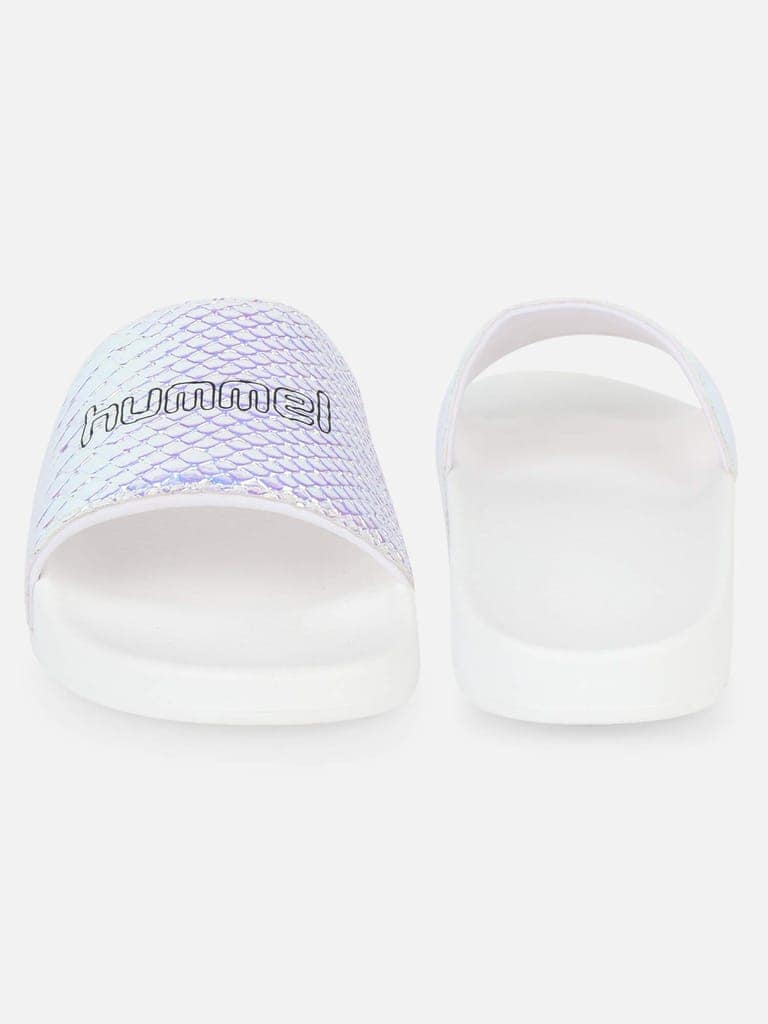 Lumi Women White Slides view 7