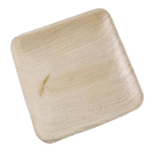 Plain Sqr Plate 7 inch (100 Pcs)