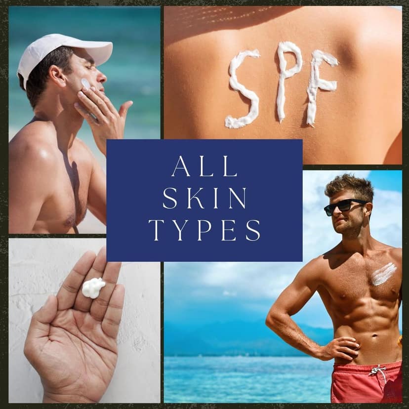 AMAzing EARTH Sunscreen for Men - SPF 50 Gel Cream Certified Organic with Zinc Oxide, Aloe Vera & Macroloba Seed Oil, for Sunburn & Suntan, Matt Finish, Anti-Aging, Silicon & Paraben Free, 100gm view 3