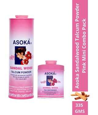 Asoka-c Talc 335 gm Pack of 2