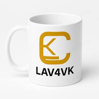 👉 LAV4VK Personalized Photo Coffee Mug | Custom Printed Name Logo Picture Cup | Gift for Birthday Anniversary Valentine | Ceramic Black & White Mug 350ml Personalized,Custom,Photo,Coffee,Printed,Name,Logo,Gift,Valentine Gift,Ceramic Mug