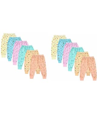 DAYAKU Pack of 1 Unisex for Baby Cotton Blend Pyjama ( Multi Color )