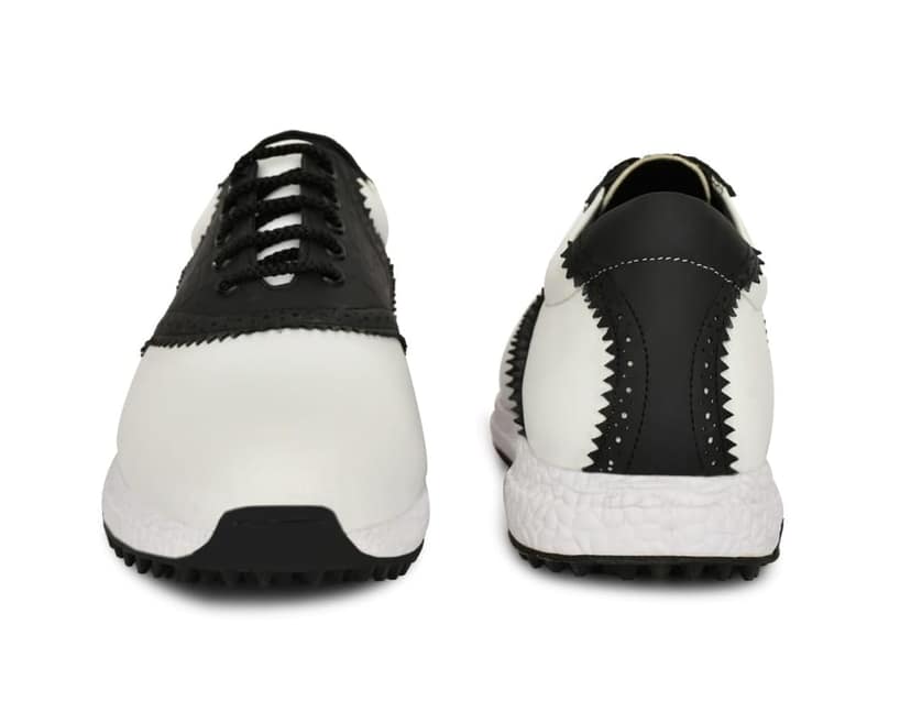 HITCARO Men's Proffessional Leather Golf Shoes | Lace-Up | Waterproof | Comfortable | Breathable view 5