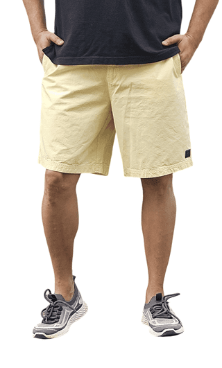 Johnny Gorkha Men's 100% Cotton Summer Shorts | Natural Fabric