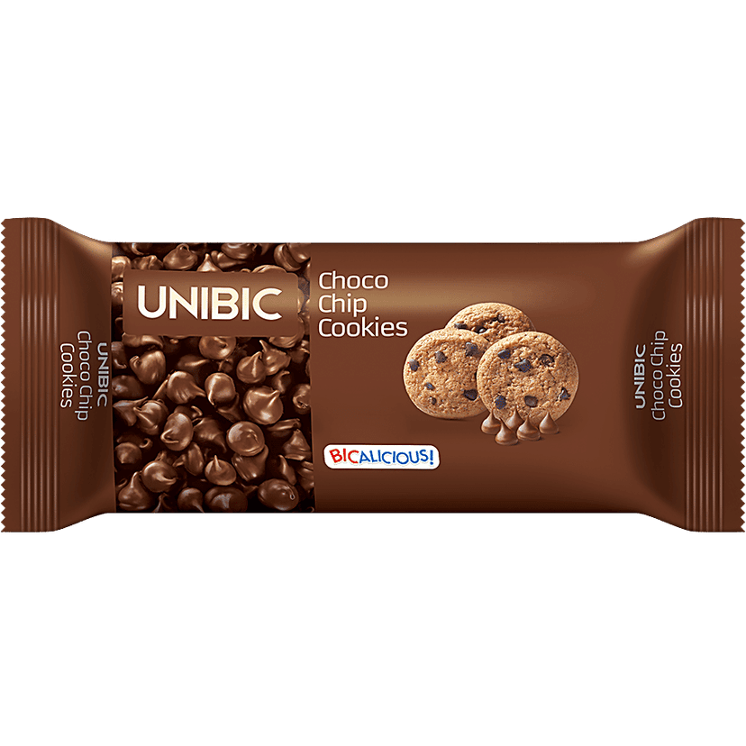 UNIBIC Cookies - Choco Chip, 75 g Pouch