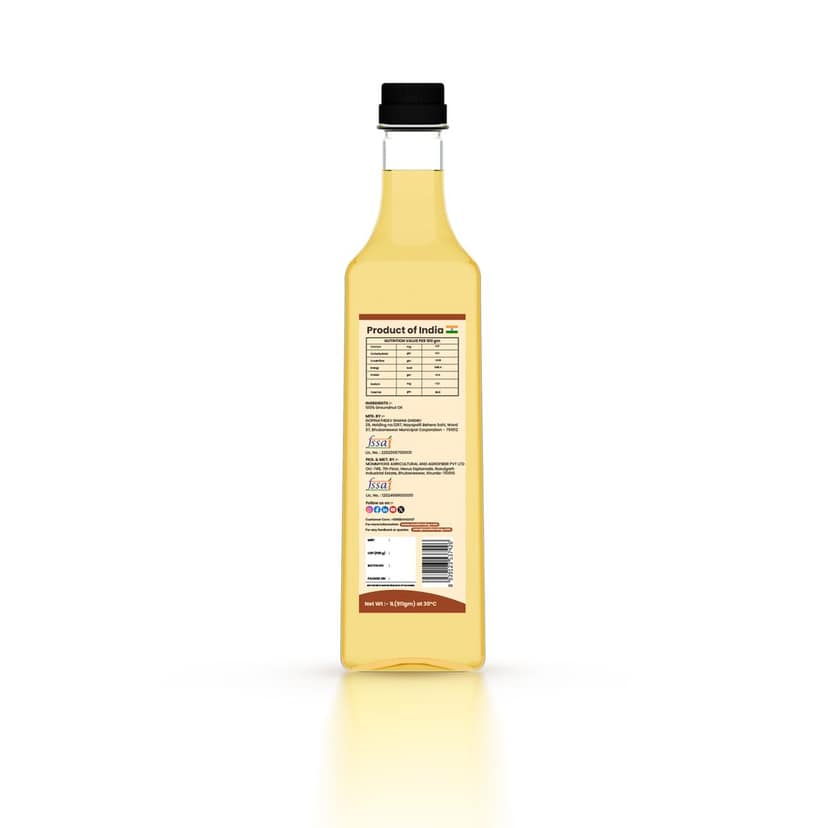 Maa Farming Wood-Pressed Groundnut Oil - 1L view 2