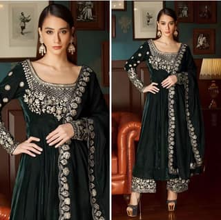 Salwar kameez Kurta Set With Dupatta Readymade Bollywood Dress Full Stitched Festival Collection