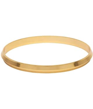 SHANKH-KRIVA Gold Kada ( Pack of 1 )