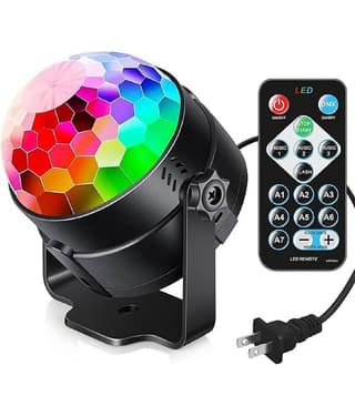 RAMDEV ENTERPRISE Black 10 Mtr Disco Ball ( Pack of 1 )