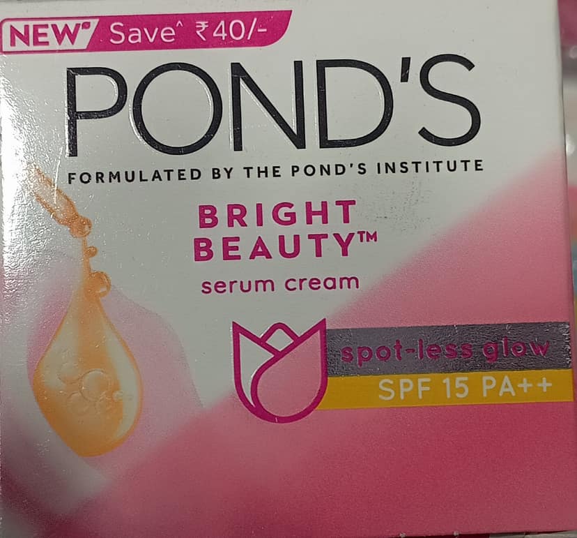 Ponds bright beauty serum cream