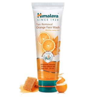 Himalaya Herbals Tan Removal Orange Face Wash, 50 ml