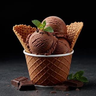 Belgium Chocolate Ice Cream