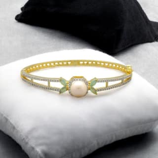 Sri Jagdamba Pearls Celeste Regal Pearl Bracelet For Women Girls