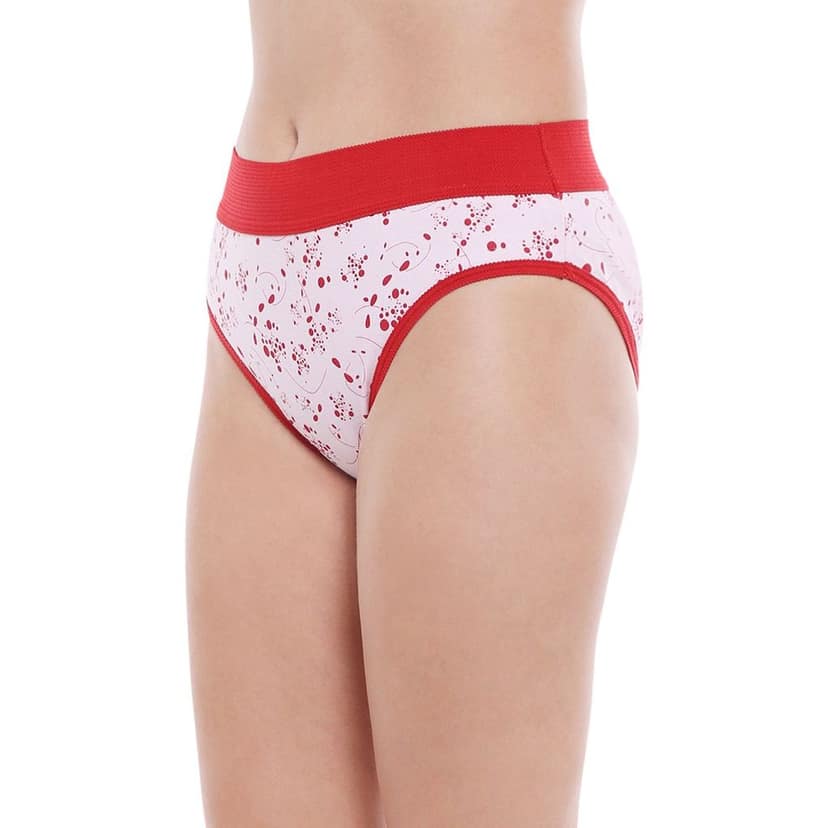 Bodycare women's combed cotton assorted Hipster Panty Pack of 3 ( E2922 ) view 5