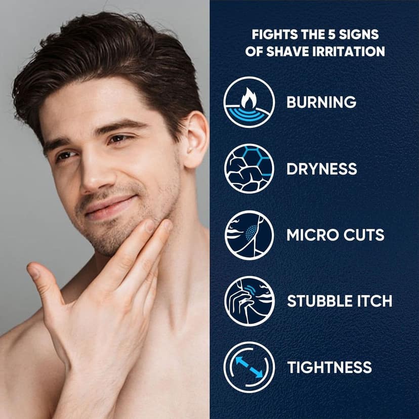 After Shave with Wheat Protean Plus Aloe Vera and Natural Botanical Extracts Soothes Moisturizes || Pure Grain Alcohol skin Hydration 100 ml view 7
