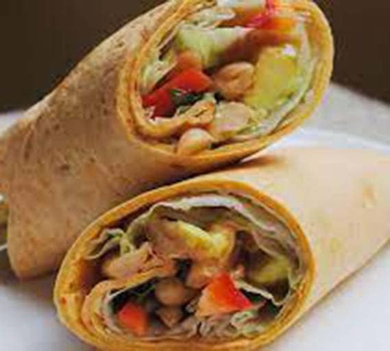 Salsa Paneer Roll