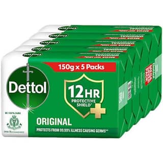 DETTOL ORIGINAL SOAP 5N X 150G