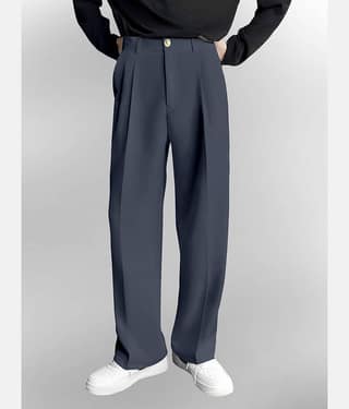 FTX Loose Men's Korean Pant - Blue ( Pack of 1 )