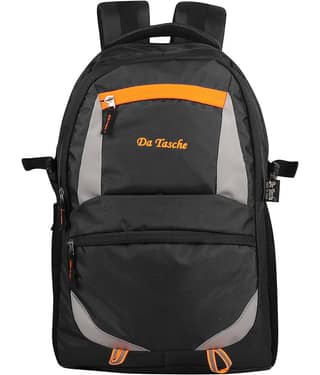 Da Tasche 25 Ltrs Grey Polyester College Bag