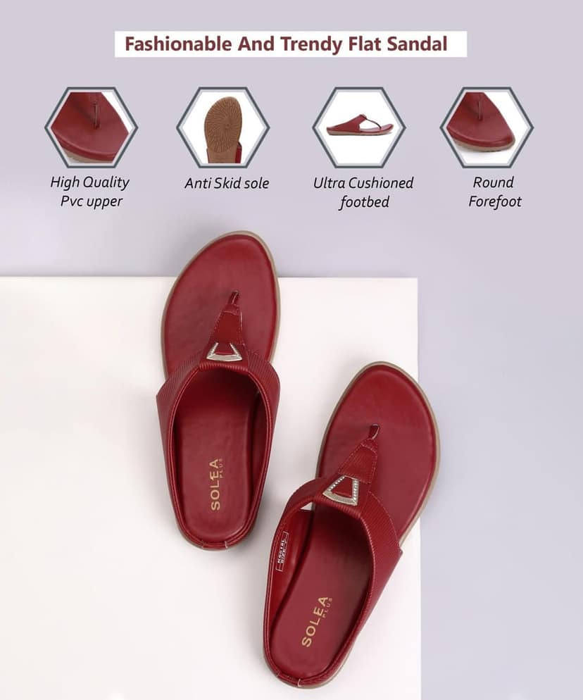 Paragon Stylish, Lightweight Dailywear Casual Sandals for Women view 3