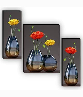SNDArt MDF Multicolour Photo Frame Sets No. of Pieces- 3