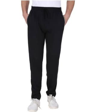 Neo Garments - Black Cotton Men's Trackpants ( Pack of 1 )