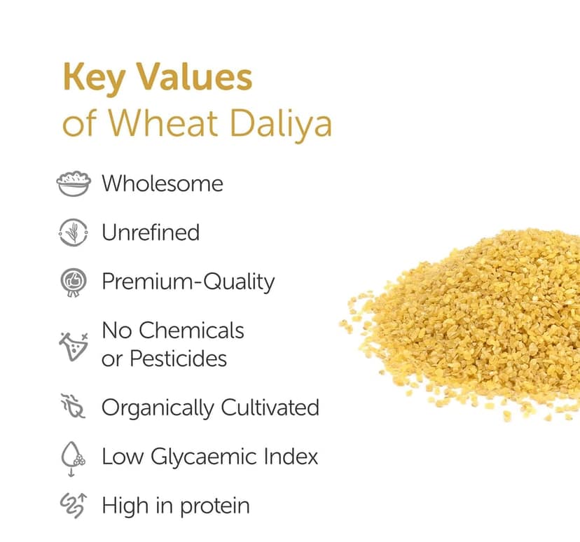 Banaco's Natural Wheat Daliya 500gms view 6