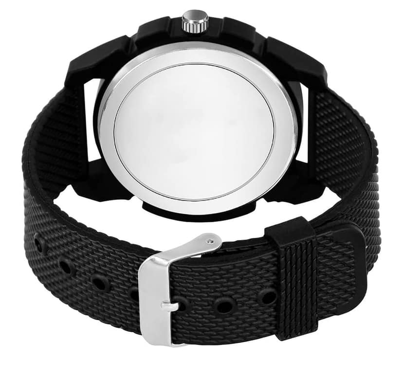 Black Professional Look Analog Watch for Men LR61 view 2