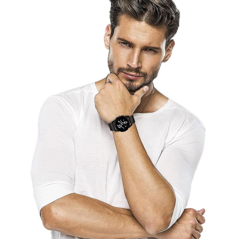 Black Professional Look Analog Watch for Men LR61 view 5