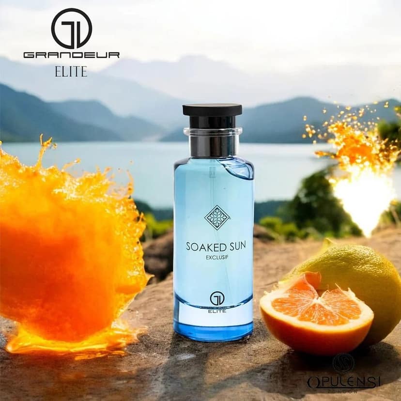 Grandeur Elite Soaked Sun Exclusif Eau De Parfum 100ml Premium Perfume for Men view 3
