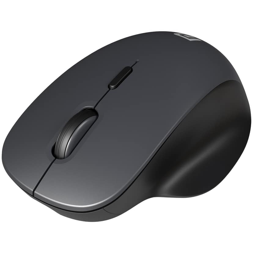 Portronics ToadGo Wireless Rechargeable Mouse for Laptop - Black
