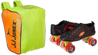JJ Jonex Shoe Skates, Shoe Skates for Adults, Fix Body Shoe Skates, Size 11,12,1,2,3,4, (for Kids) and 5,6,7,8,9 (Adults)