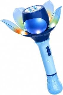10 Holes Bubble Wand Toy with LED Lights & Music|Automatic Bubble Blower Gun for Kids|Battery Operated Bubble Maker