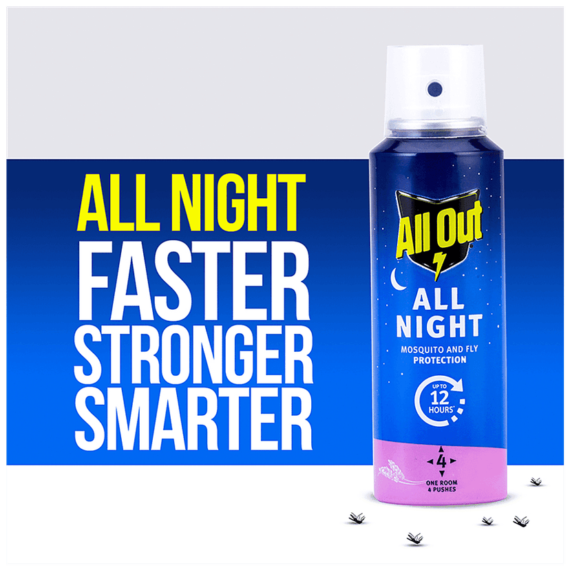 All Out All Night Mosquito Killer Spray, 15 Ml view 2