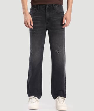 Bene Kleed Regular Fit Clean Look Men's Jeans - Grey ( Pack of 1 )