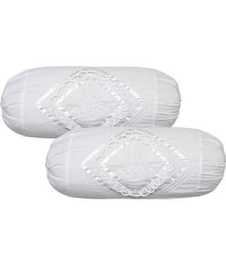 MAHALUXMI COLLECTION Set of 2 Cotton Bolster Covers