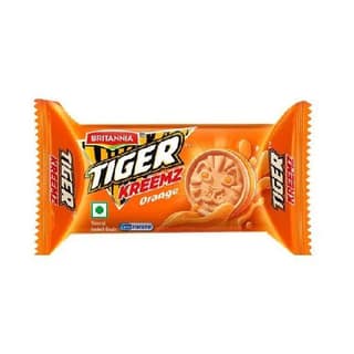 Britannia Tiger Orange Cream Biscuit 43 Gms