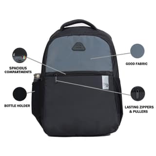 PB Pearl Bags Medium 30L Space Water Resistant 22.5 L Laptop Backpack