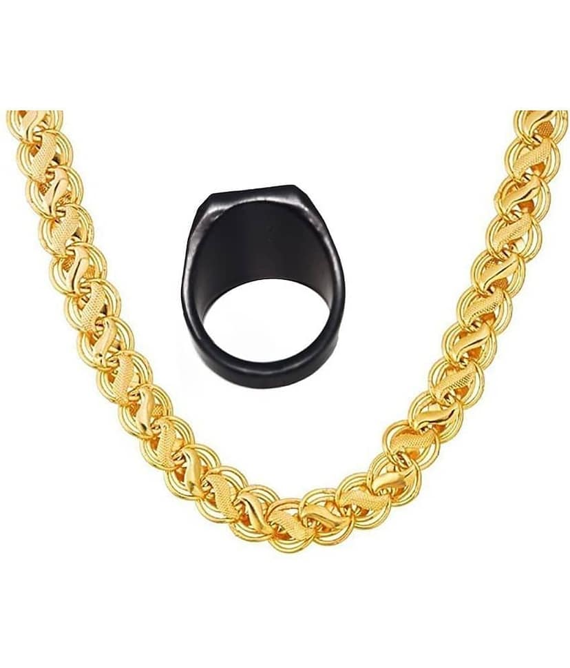 JIPPA Gold Plated Chain ( Set of 2 ) view 2