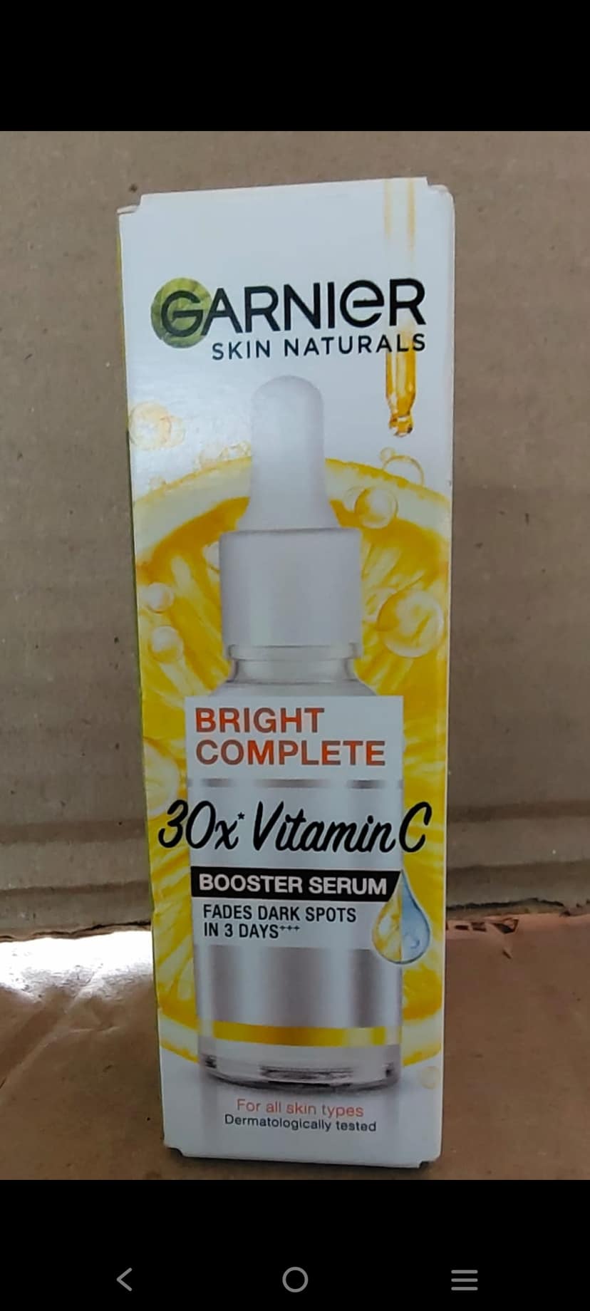 Garnier bright complete 30x vitamin c