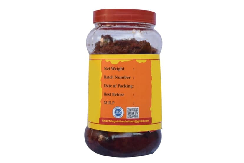 Telugu Inti Ruchulu Tomato Pickle view 4