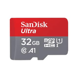 SanDisk 32GB Ultra microSDHC UHS-I Memory Card - 120MB/s, C10, U1, Full HD, A1, Micro SD Card