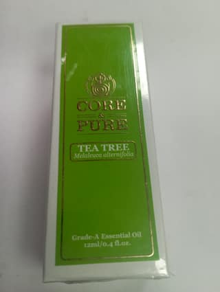 Core Pure Tea tree Melaleuca alternifolia Grade-a essential oil 12ml/0.4 fl.oz.