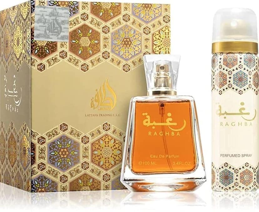 Lattafa Raghba Eau De Parfum - 100ml / 3.4 fl oz Unisex Fragrance view 4