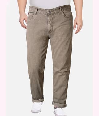 JB JUST BLACK Regular Fit Solid Men's Jeans - Brown ( Pack of 1 )