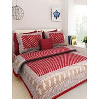 Double Bed Cotton Bed-Sheet